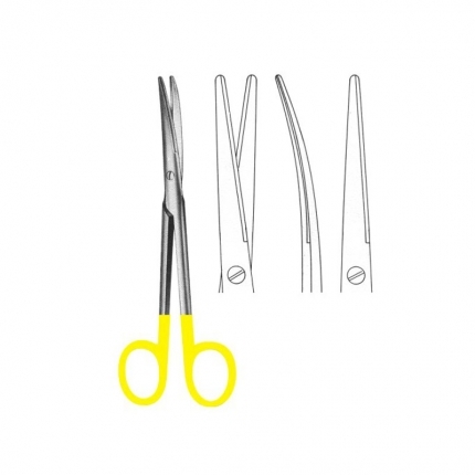 Scissors with Tungsten Carbide Inserts